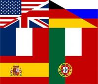 National flags collage - click for full size image